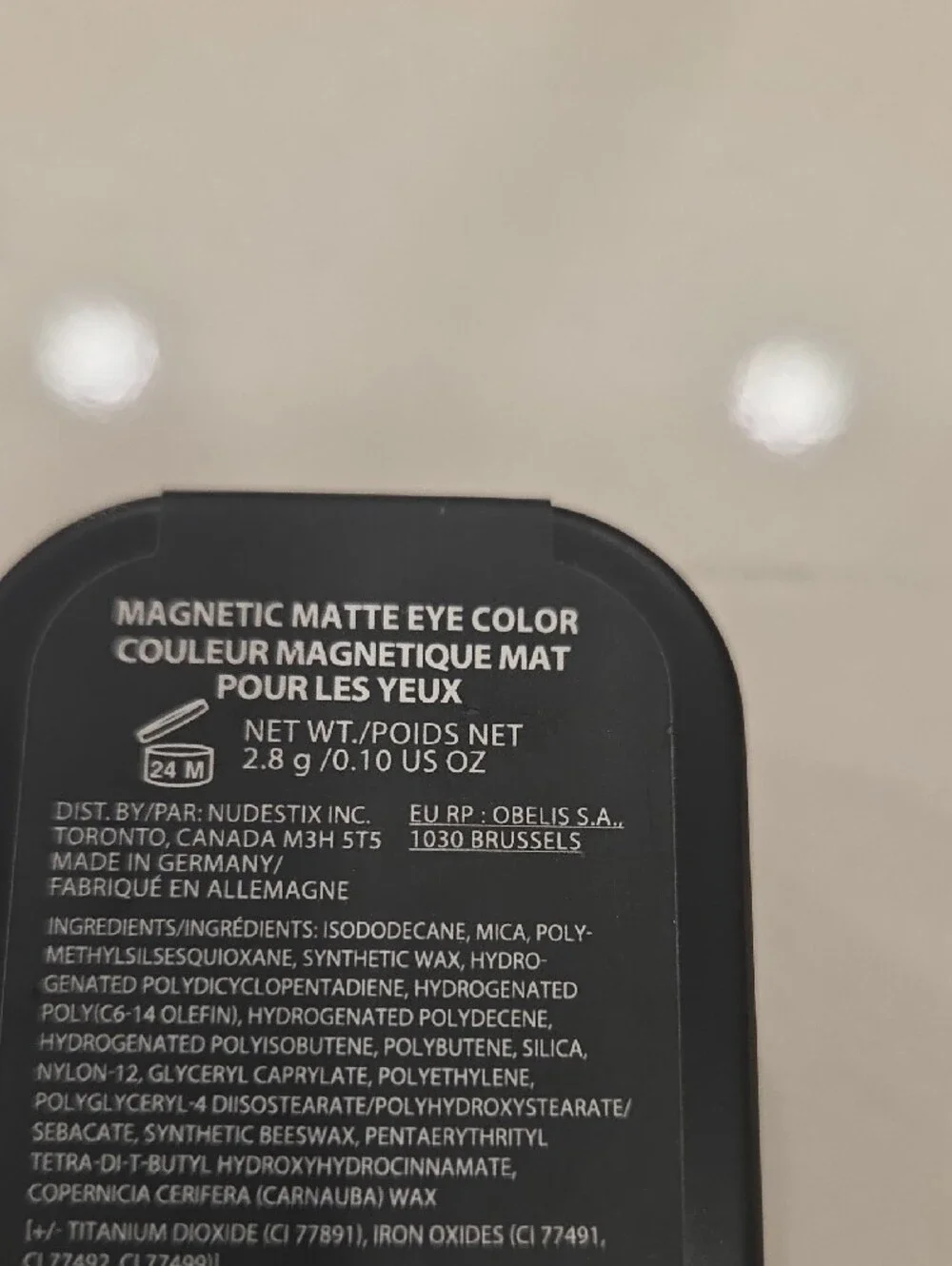 NUDESTIX Magnetic Matte Eye Color Stick - Slate Color